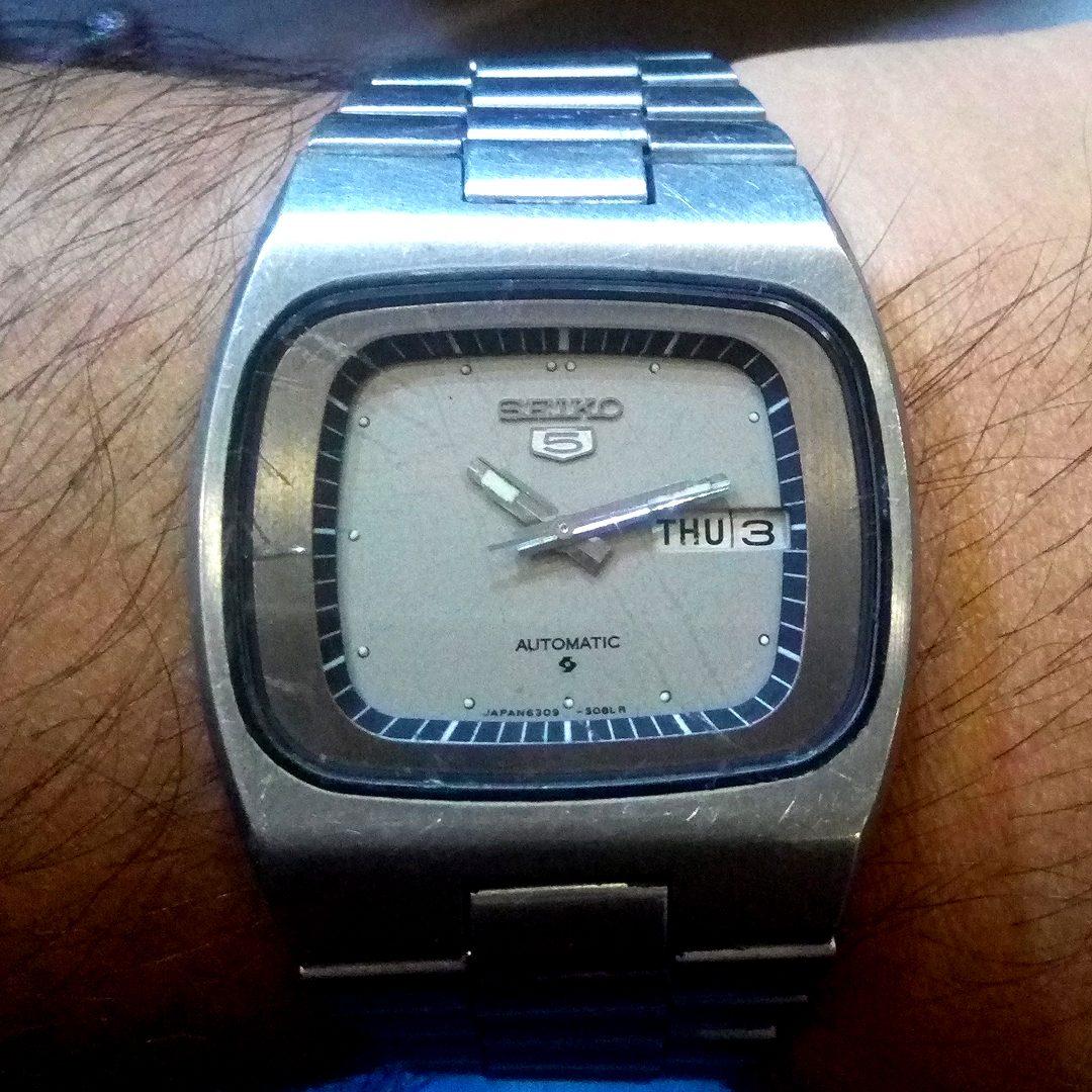 Boîtier De Montre Seiko Vintage 6309-5080 - Numéro De Série 0N8805 - Occasion